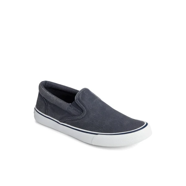 Sperry Striper II Slip On Sneaker Navy Outlet