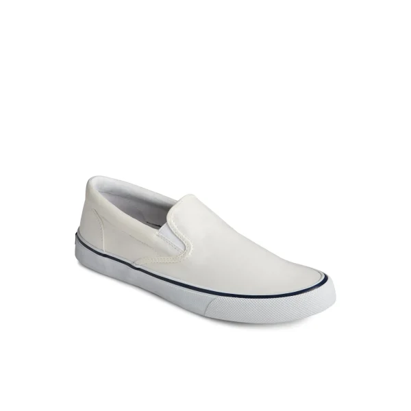 Sperry Striper II Slip On Sneaker White New