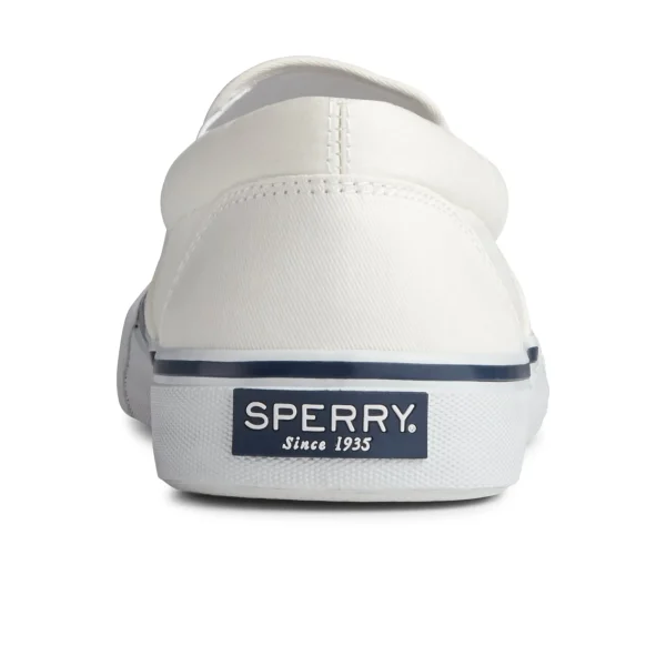 Sperry Striper II Slip On Sneaker White New