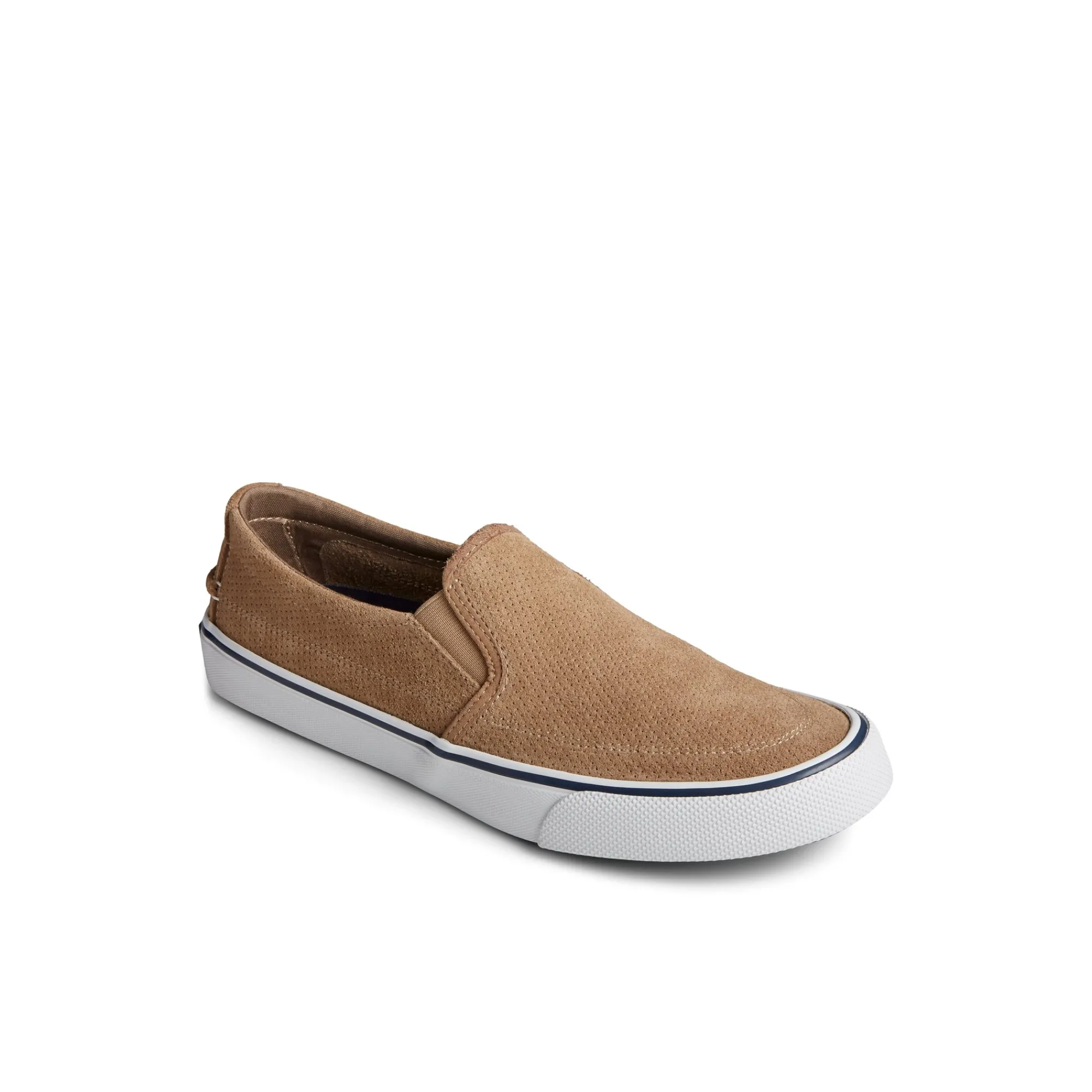 Sperry Striper II Twin Gore Perforated Slip On Sneaker MediumBeige Cheap