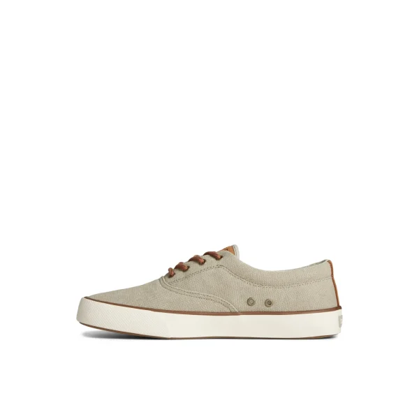 Sperry Striper II Washed Canvas CVO Sneaker Bone Best Sale