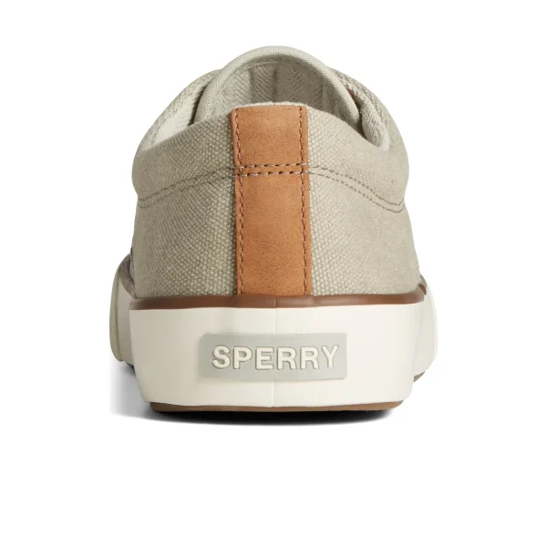 Sperry Striper II Washed Canvas CVO Sneaker Bone Best Sale