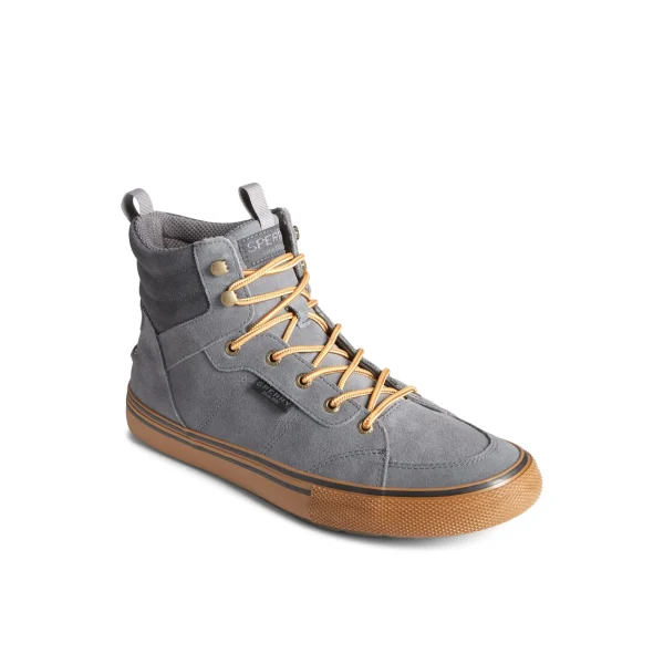 Sperry Striper Storm Hiker Waterproof Sneaker Boot Grey Flash Sale