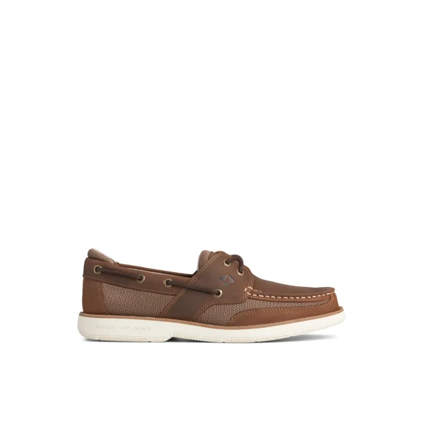 Sperry Surveyor 2-Eye Boat Shoe DarkBrown Sale