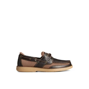 Sperry Surveyor 2-Eye Boat Shoe DarkBrown Flash Sale