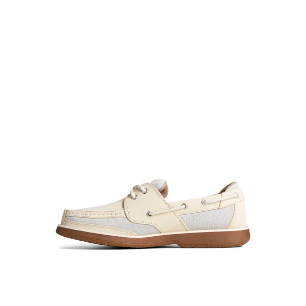 Sperry Surveyor 2-Eye Boat Shoe White Outlet