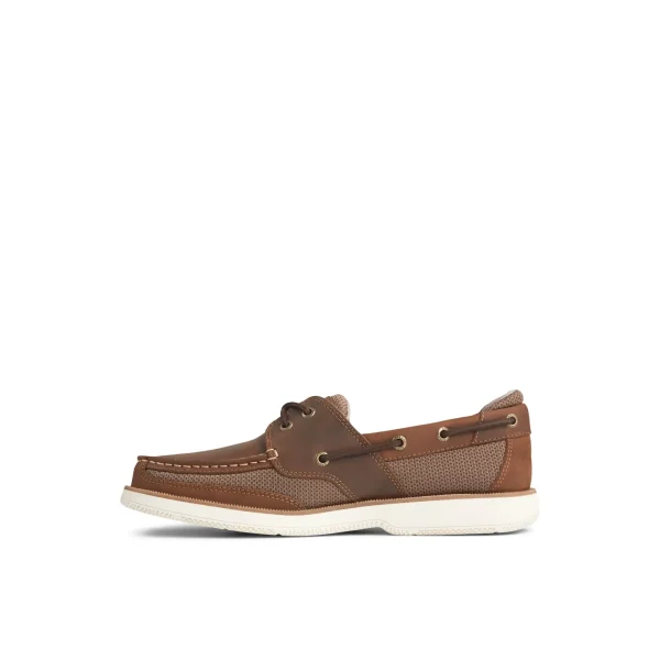 Sperry Surveyor 2-Eye Boat Shoe DarkBrown Sale