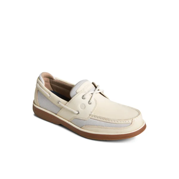 Sperry Surveyor 2-Eye Boat Shoe White Outlet