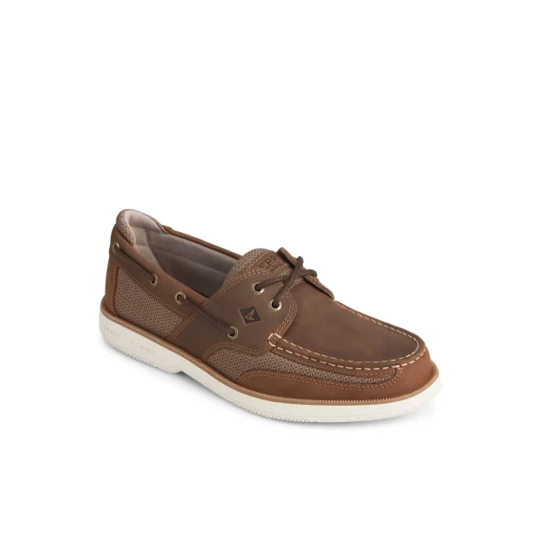 Sperry Surveyor 2-Eye Boat Shoe DarkBrown Sale