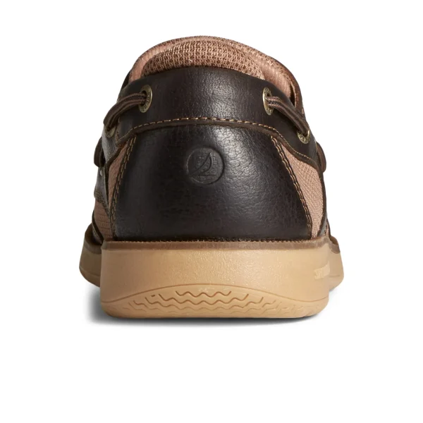 Sperry Surveyor 2-Eye Boat Shoe DarkBrown Flash Sale