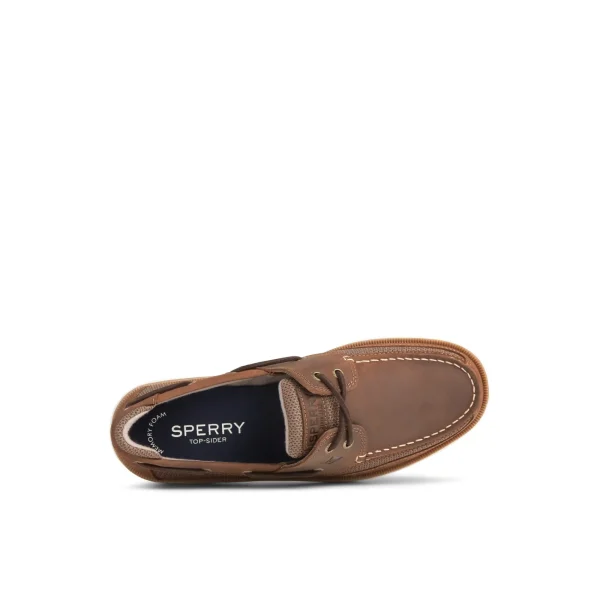 Sperry Surveyor 2-Eye Boat Shoe DarkBrown Sale