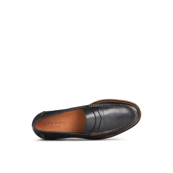 Sperry Topsfield Penny Loafer Black Outlet