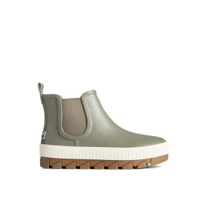 Sperry Torrent Chelsea Waterproof Rain Boot MediumGreen Clearance