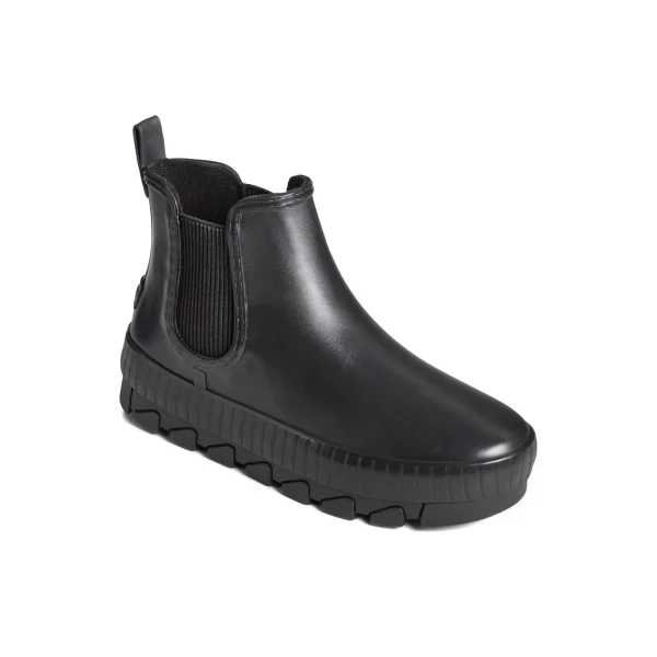 Sperry Torrent Chelsea Waterproof Rain Boot Black New