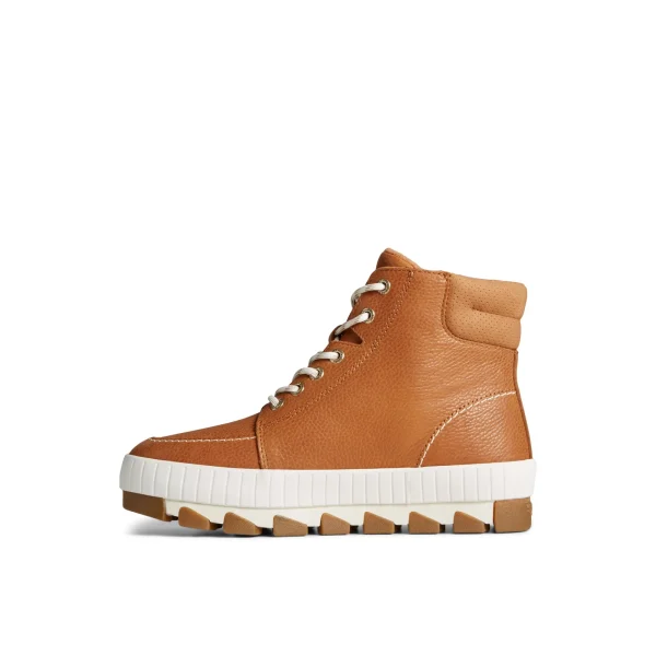 Sperry Torrent Leather Lace Up Boot MediumBeige Flash Sale