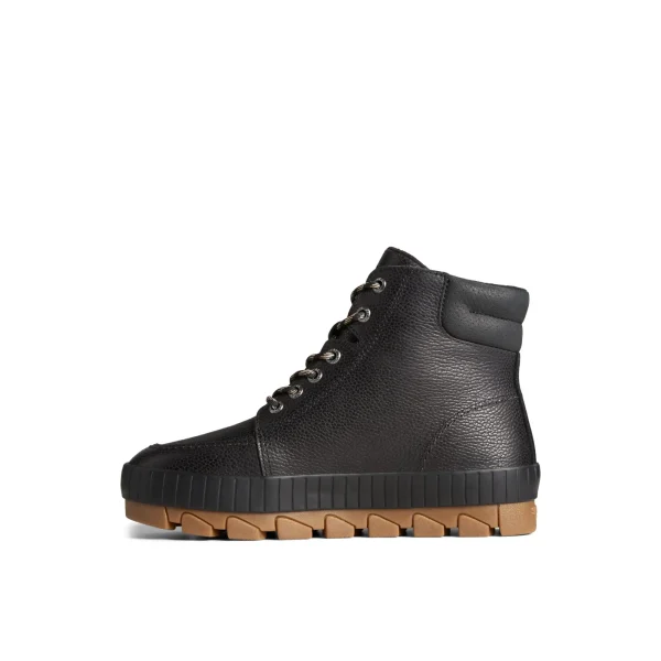 Sperry Torrent Leather Lace Up Boot Black Hot