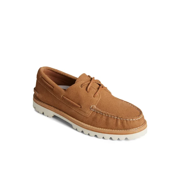 Sperry Unisex Authentic Original  3-Eye Vibram Boat Shoe MediumBeige Online