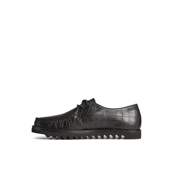 Sperry Unisex Captain's Vibram Oxford Black Shop