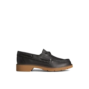 Sperry Wells Boat Shoes Black Best Sale